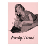 Retro Party Announcement