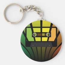 Retro Party Keychain