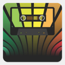 Retro Party Sticker