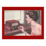 Retro Party Turning Back Time & Music Invitation