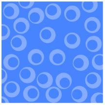 Retro pattern. Circle design in blue. Photo Cut Outs