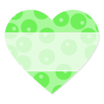 Retro pattern. Circle design in green. Sticker