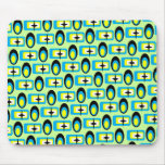 Retro Pattern Mouse Pad