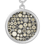 Retro Pattern Seamless Art - Necklace