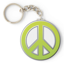 Retro Peace Sign keychains