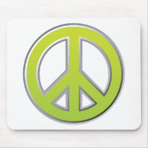 Retro Peace Sign mousepads