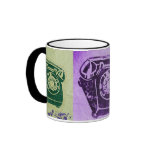 retro phone mug