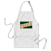 retro pizza apron