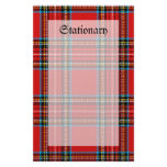 Retro Plaid stationery