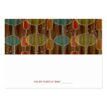 Retro Pods Place Cards Business Card Template