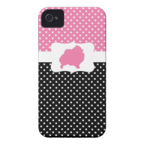 Retro Polka Dot w/Pomeranian case