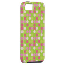 retro polka dots pattern vintage iphone 5 case