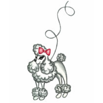 Retro Poodle T-Shirt