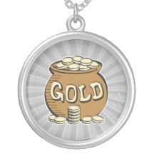 retro pot of gold custom jewelry