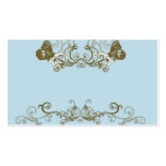 Retro Profile Card business cards