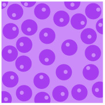 Retro Purple Circles Pattern. Photo Sculptures