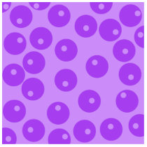 Retro Purple Circles Pattern. Photo Sculptures