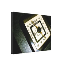 Retro Radio Dial 03 Stretched Canvas Print