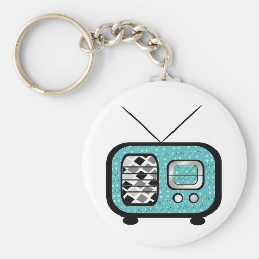 Retro Radio Keychain