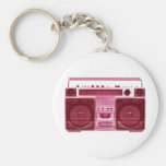 retro radio keychain