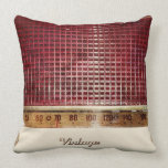 Retro radio pillow