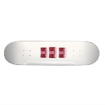 retro radio skateboard