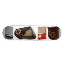 RETRO RADIO SKATEBOARD