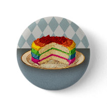 Retro Rainbow Cake Pin