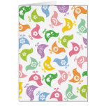 Retro Rainbow Chicks Happy Easter Photo Greetings Greeting Card