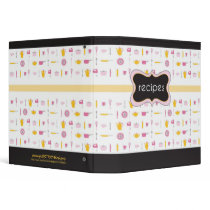 Retro Recipe Book Binder