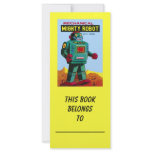 RETRO ROBOT BOOKMARKS 1 rack cards