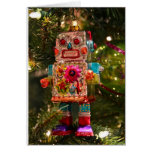 Retro Robot Greeting Card