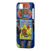 Retro Robot Vintage Space SciFi Toy Phone Case iPhone 5 Cover