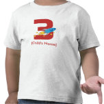 Retro Rocket Birthday T-shirt