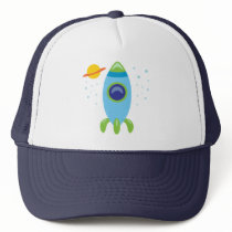 Retro Rocket Hat