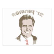RETRO ROMNEY '12 POSTCARDS