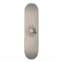 Retro Rotary Phone Dial Custom Skate Board