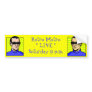 Retro Sci Fi Guy Bumper Sticker