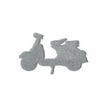 Retro scooter embroidered shirts
