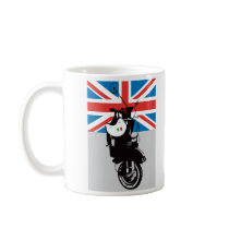 Retro scooter mugs