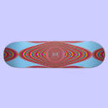 Retro Seventies Psychedelic Art skateboards