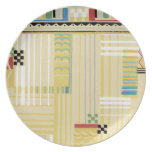 Retro Shades on Yellow Dinner Plates