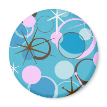 Retro Shapes Magnets