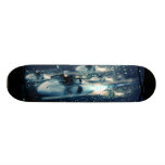 Retro Space cruiser  - The Race Skate Board Decks