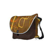 Retro Square Messenger Bag