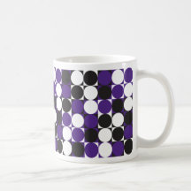 Retro Square Purple Mug