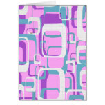 Retro Squares Card