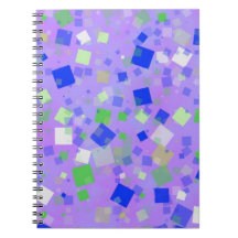 Retro squares! notebooks