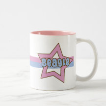 Retro Star Beagle Mug