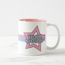 Retro Star Golden Retriever Mug